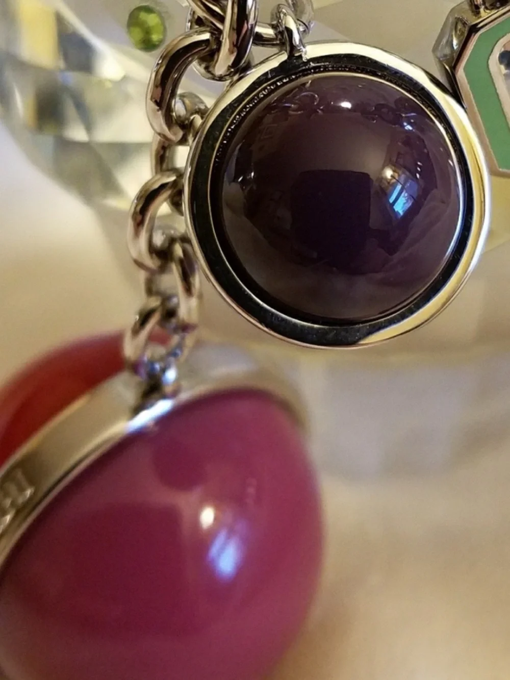 Coach NASA Orbit Keychain, also known as the Orb Mix Bag Charm NWT - Picture 7 of 10